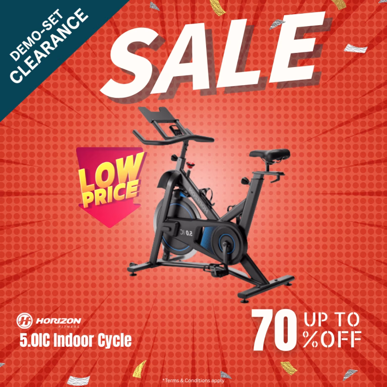 Demo Set – Horizon 5.0IC Indoor Cycle