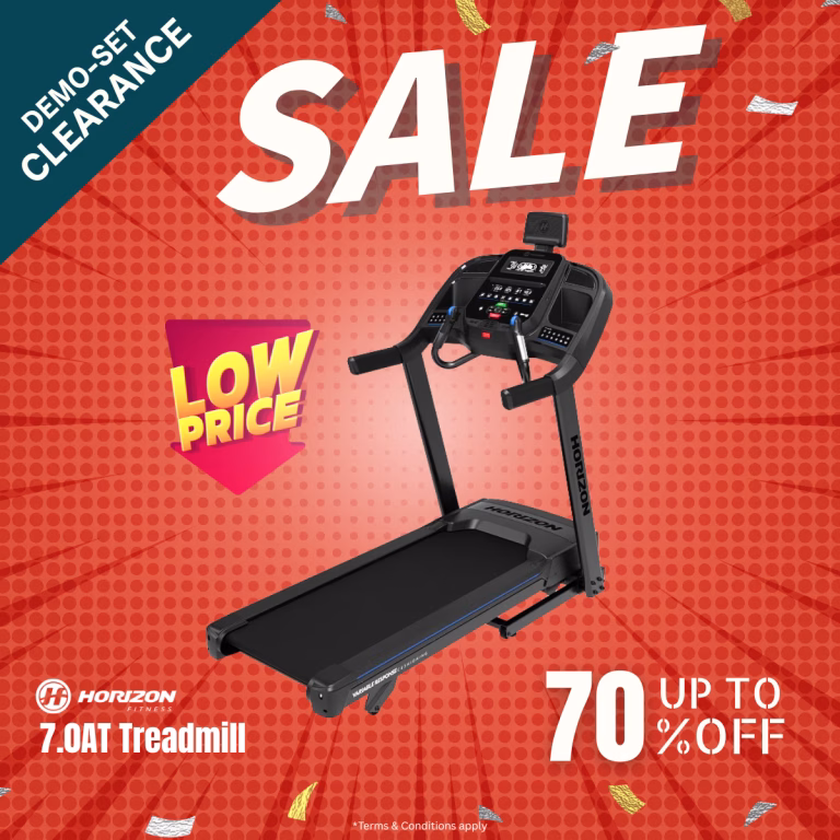 Demo Set – Horizon 7.0AT-24 Treadmill