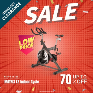 Demo Set - MATRIX  ES Indoor Cycle